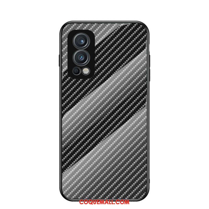 Coque OnePlus Nord 2 5G Verre Trempé Fibre Carbone