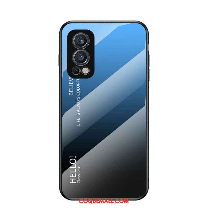 Coque OnePlus Nord 2 5G Verre Trempé Hello