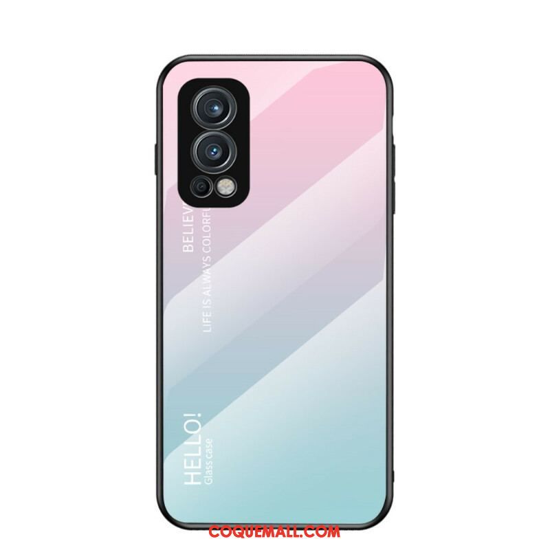 Coque OnePlus Nord 2 5G Verre Trempé Hello