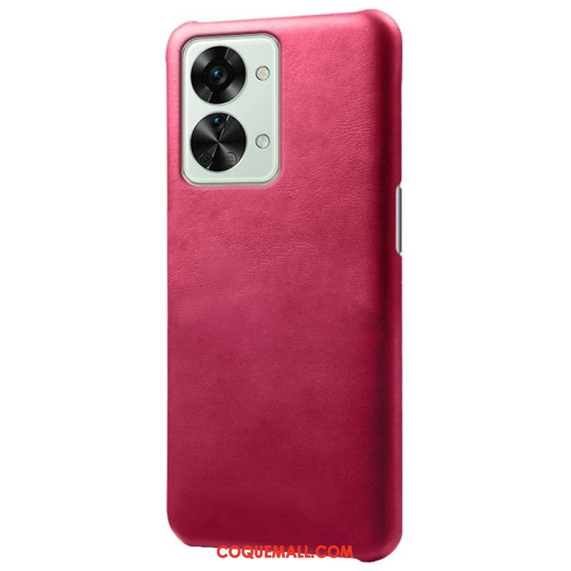 Coque OnePlus Nord 2T 5G Texture Cuir