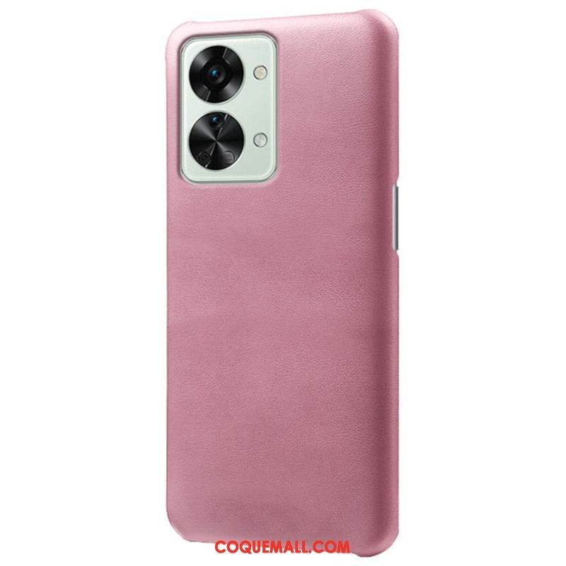 Coque OnePlus Nord 2T 5G Texture Cuir