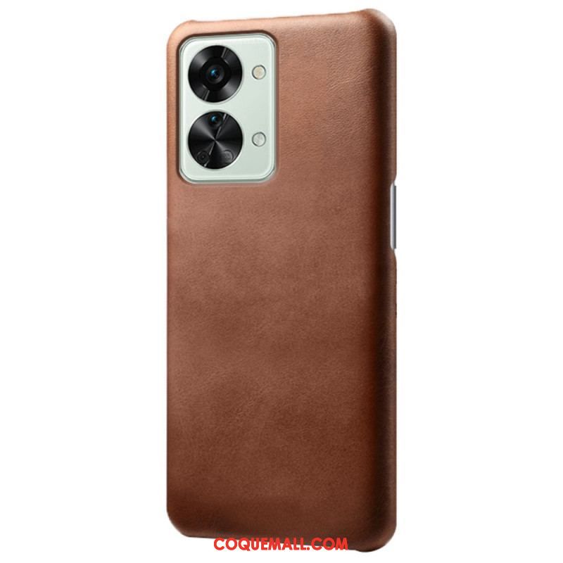 Coque OnePlus Nord 2T 5G Texture Cuir