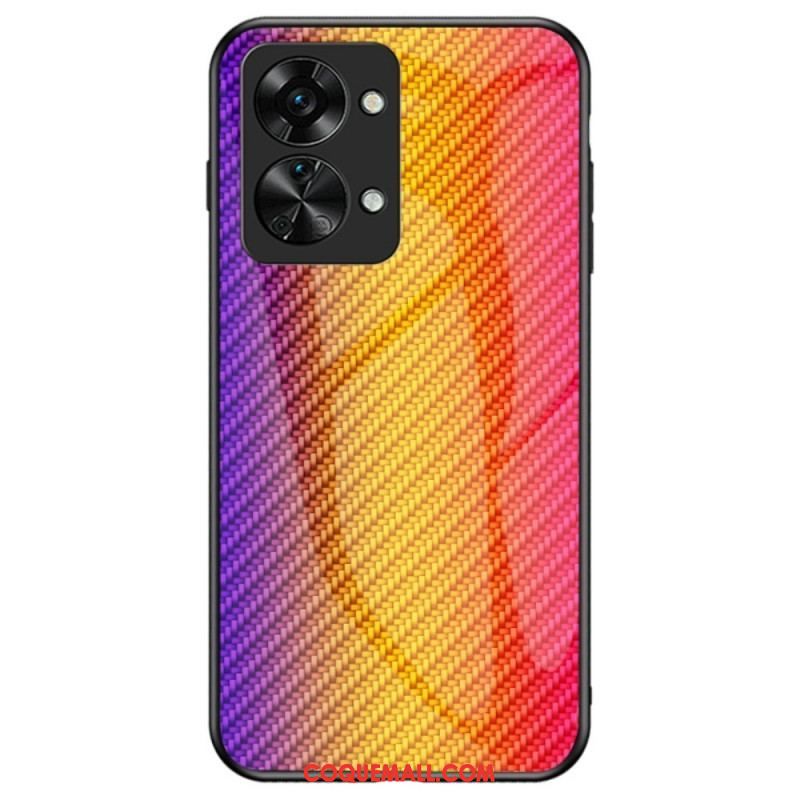 Coque OnePlus Nord 2T 5G Verre Trempé Fibre Carbone