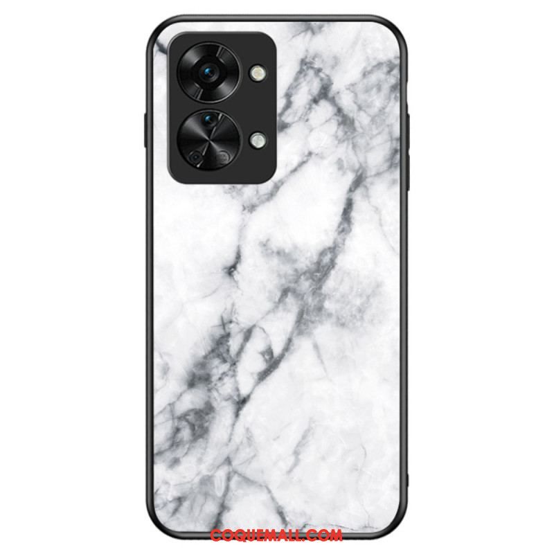 Coque OnePlus Nord 2T 5G Verre Trempé Marble