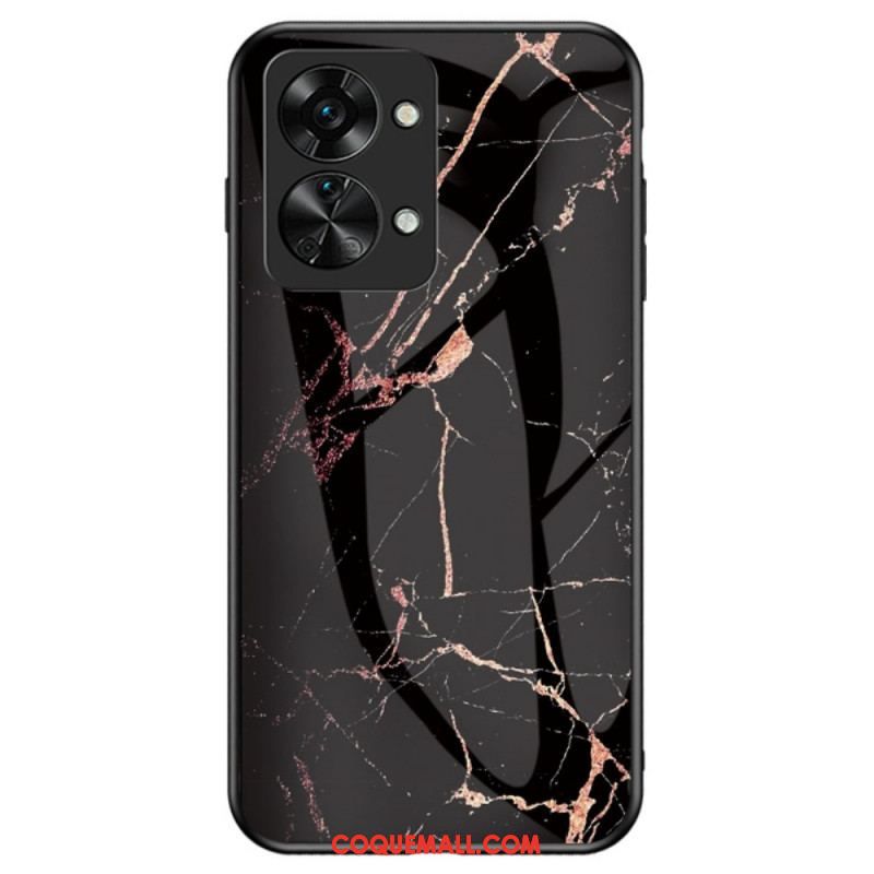 Coque OnePlus Nord 2T 5G Verre Trempé Marble