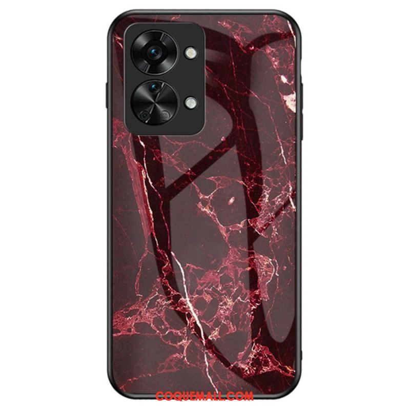 Coque OnePlus Nord 2T 5G Verre Trempé Marble