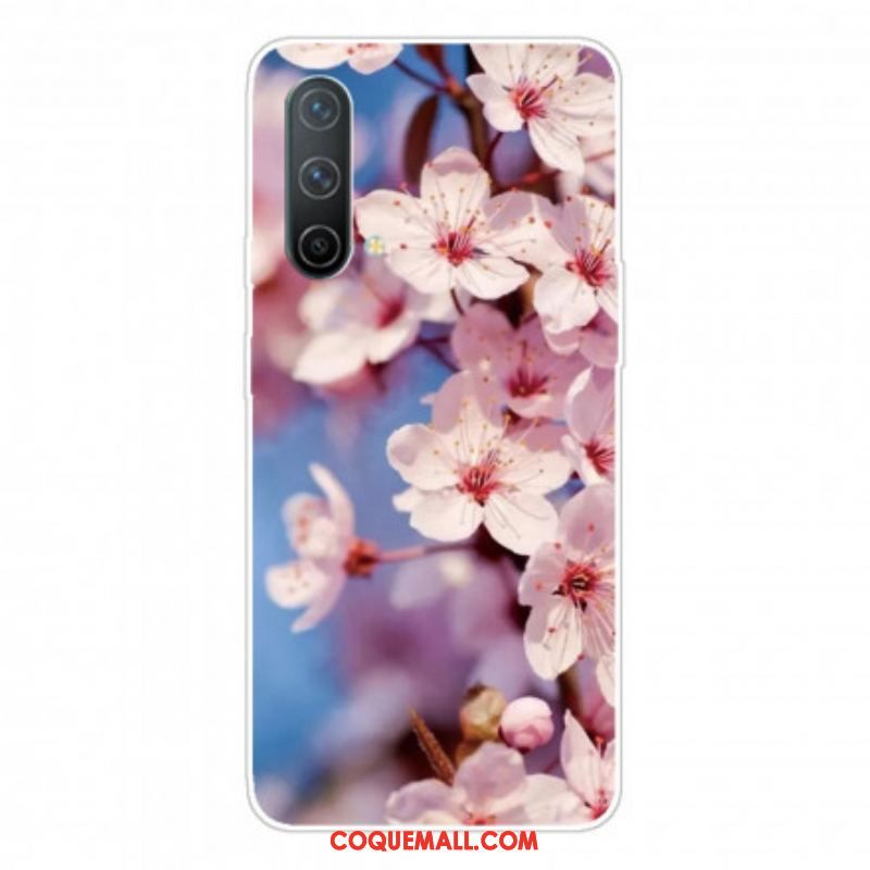 Coque OnePlus Nord CE 5G Fleurs Réalistes