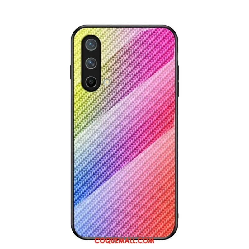 Coque OnePlus Nord CE 5G Verre Trempé Fibre Carbone