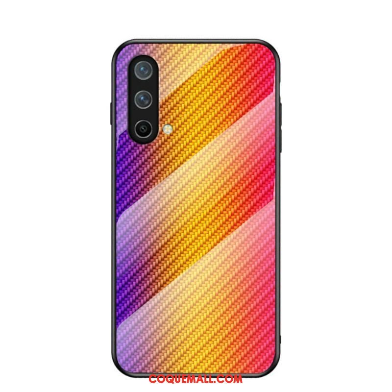 Coque OnePlus Nord CE 5G Verre Trempé Fibre Carbone