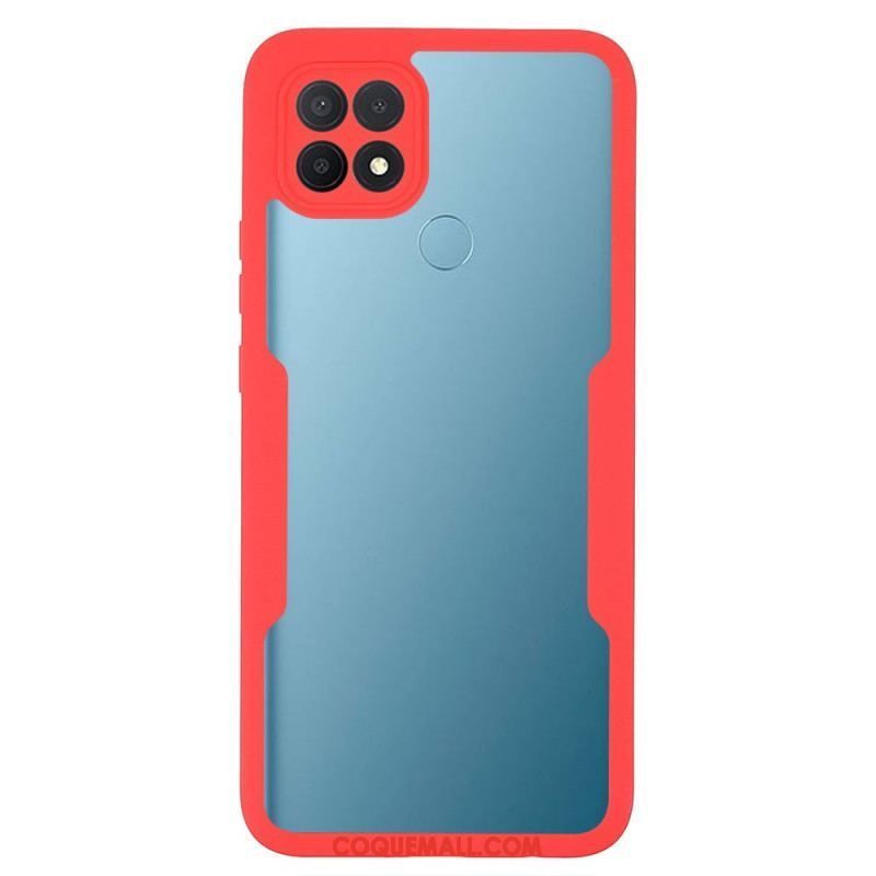 Coque Oppo A15 Hybride Rebord Biseauté