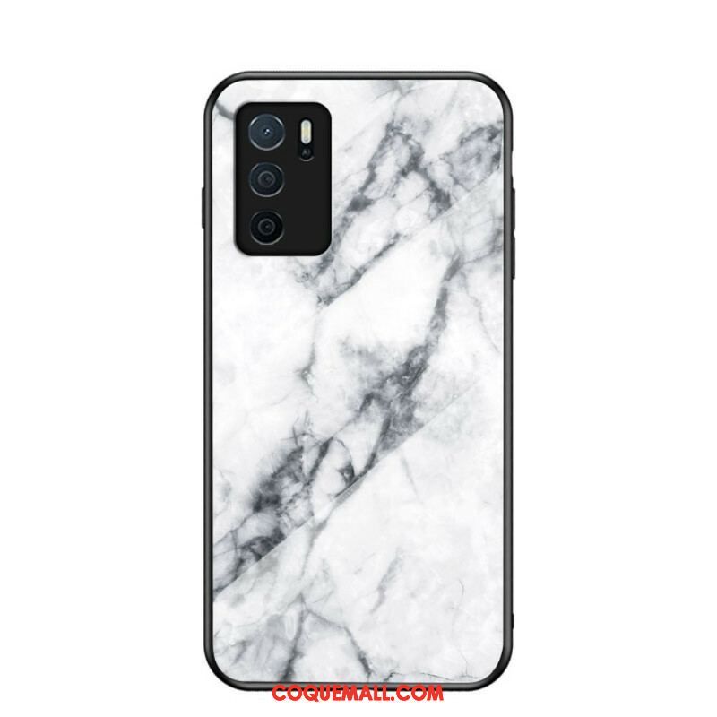 Coque Oppo A16 / A16s Verre Trempé Marble Colors