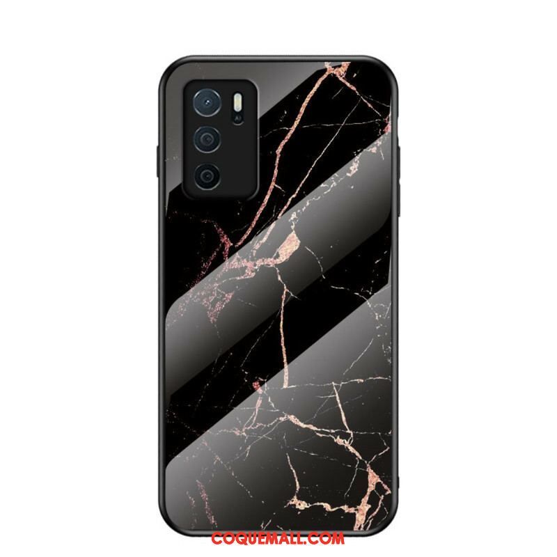 Coque Oppo A16 / A16s Verre Trempé Marble Colors