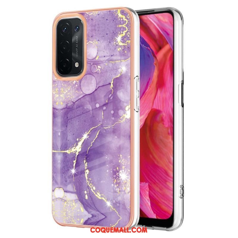 Coque Oppo A54 5G / A74 5G Design Marbre