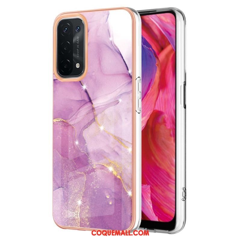 Coque Oppo A54 5G / A74 5G Design Marbre