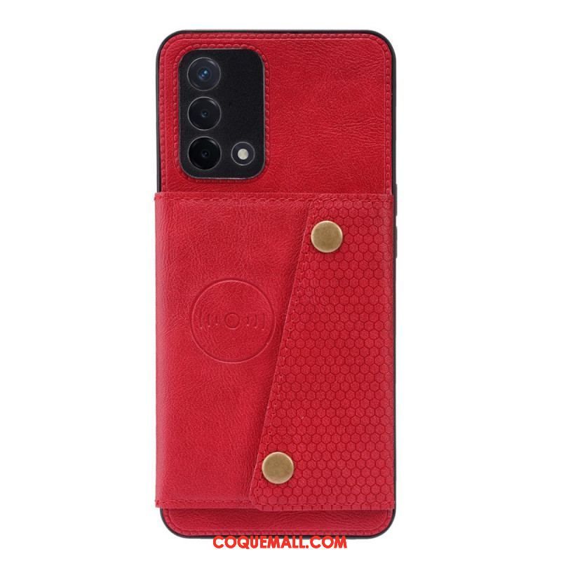 Coque Oppo A74 4G Portefeuille à Snap