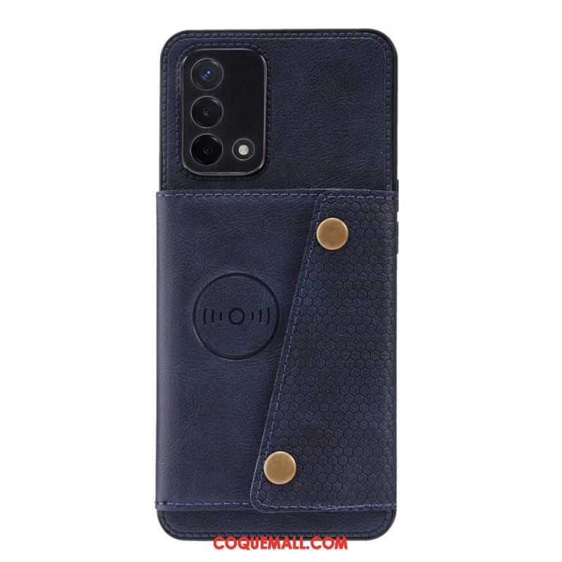 Coque Oppo A74 4G Portefeuille à Snap