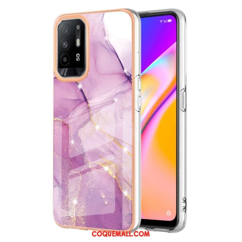 Coque Oppo A94 5G Marbre