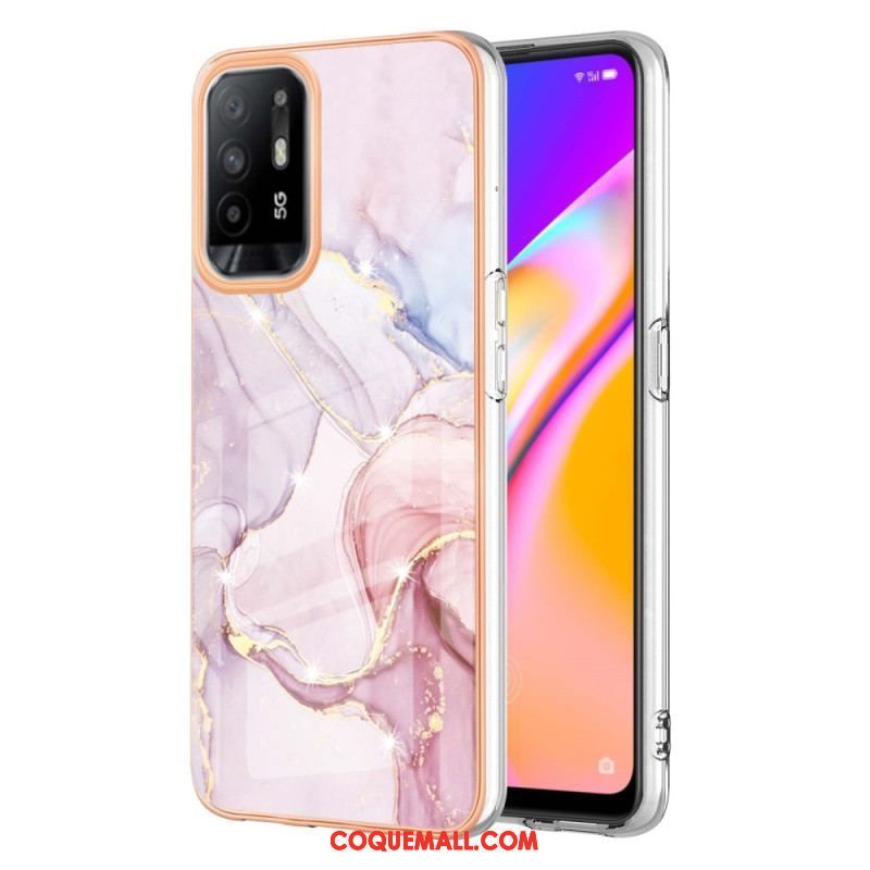 Coque Oppo A94 5G Marbre