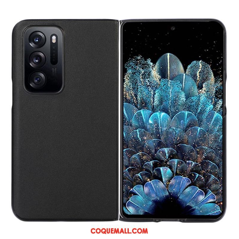 Coque Oppo Find N Véritable cuir