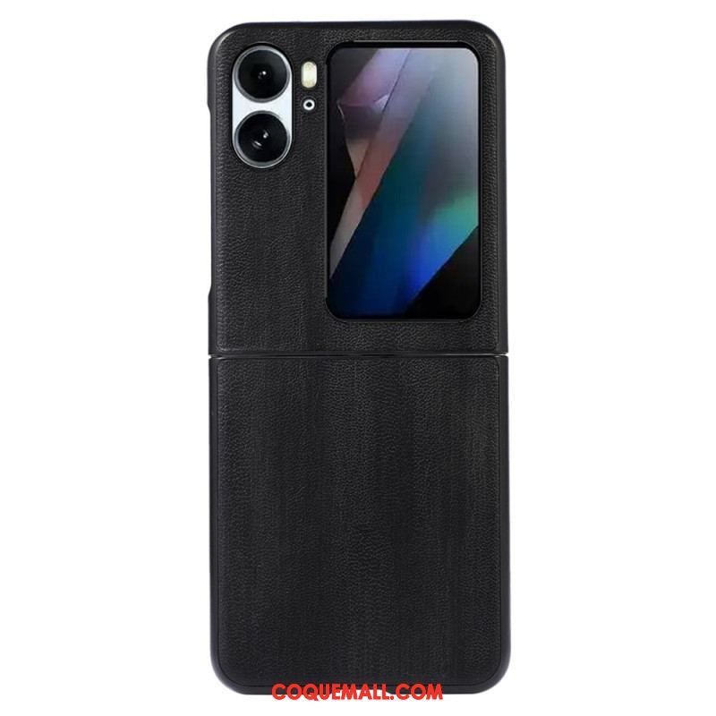 Coque Oppo Find N2 Flip Effet Cuir