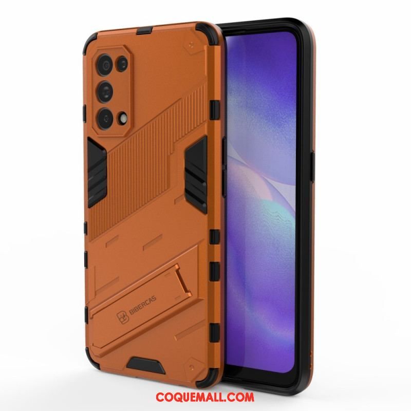 Coque Oppo Find X3 Lite Support Amovible Deux Positions Mains Libres