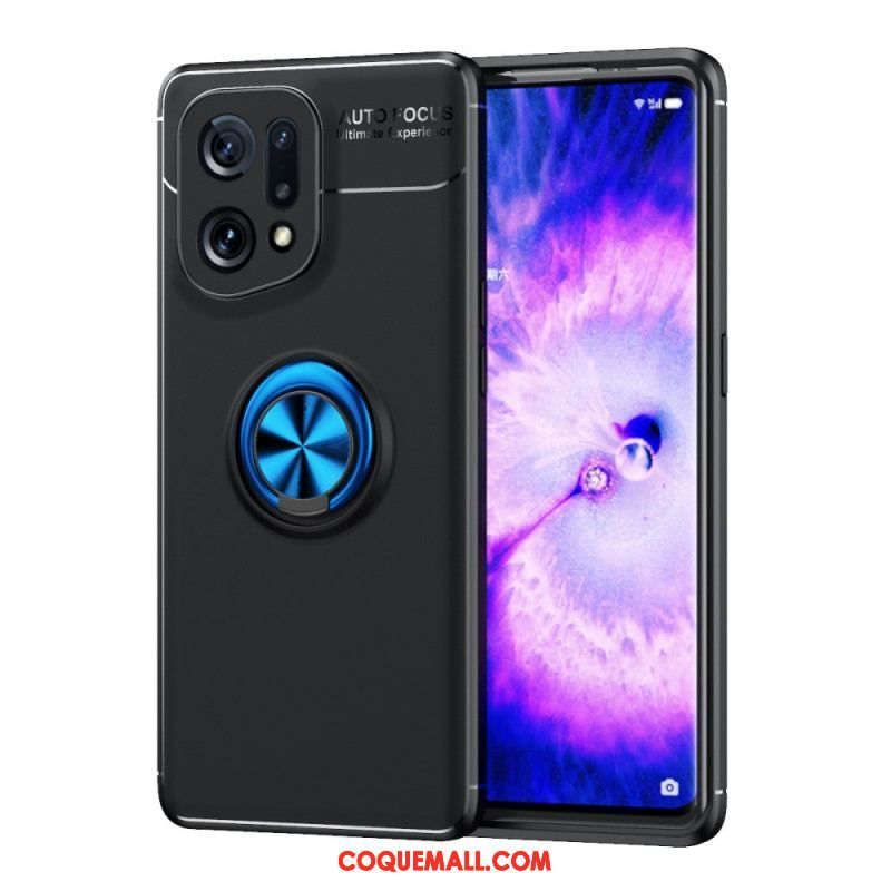 Coque Oppo Find X5 Anneau Rotatif