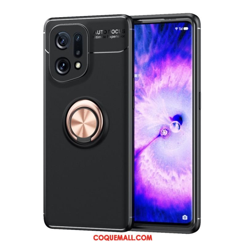 Coque Oppo Find X5 Anneau Rotatif