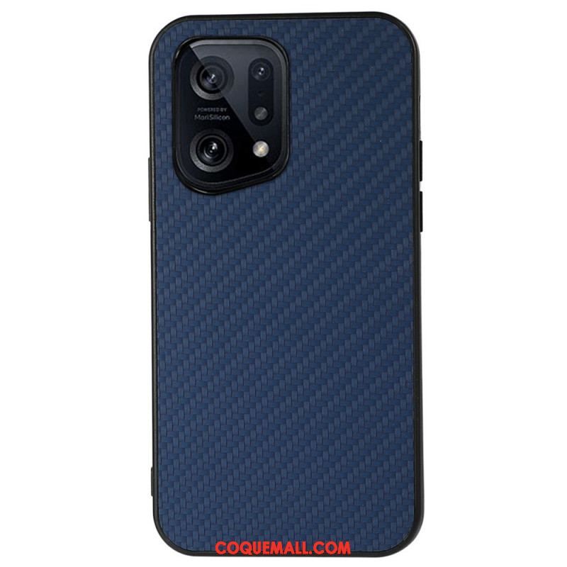 Coque Oppo Find X5 Fibre Carbone