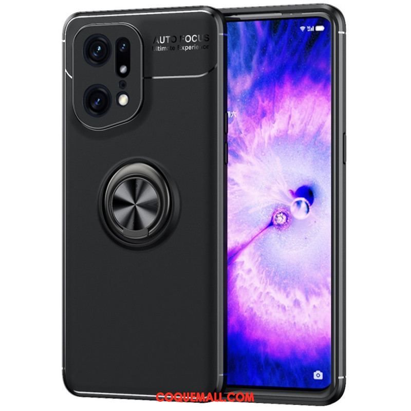 Coque Oppo Find X5 Pro Anneau Rotatif