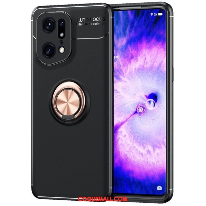 Coque Oppo Find X5 Pro Anneau Rotatif