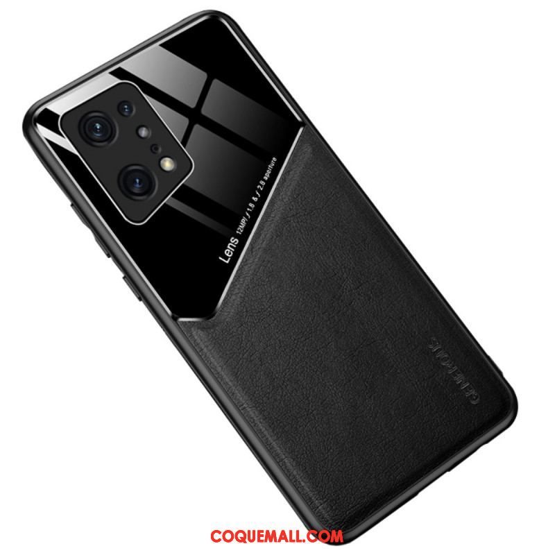 Coque Oppo Find X5 Pro Simili Cuir Haut de Gamme