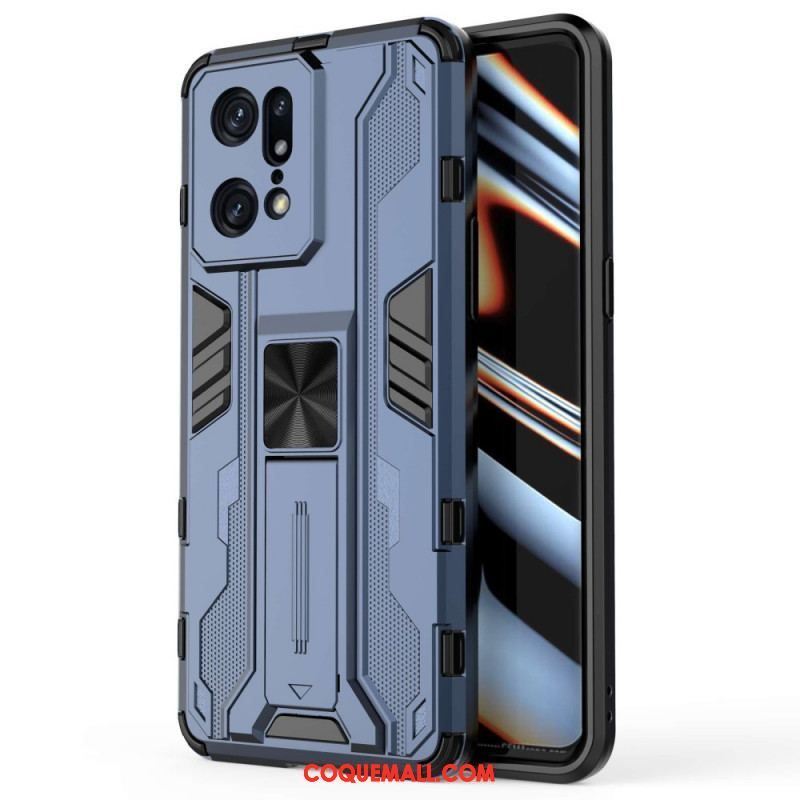 Coque Oppo Find X5 Pro Support Amovible Vertical et Horizontal