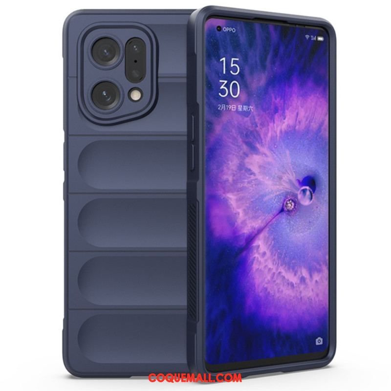 Coque Oppo Find X5 Silicone Contemporaine