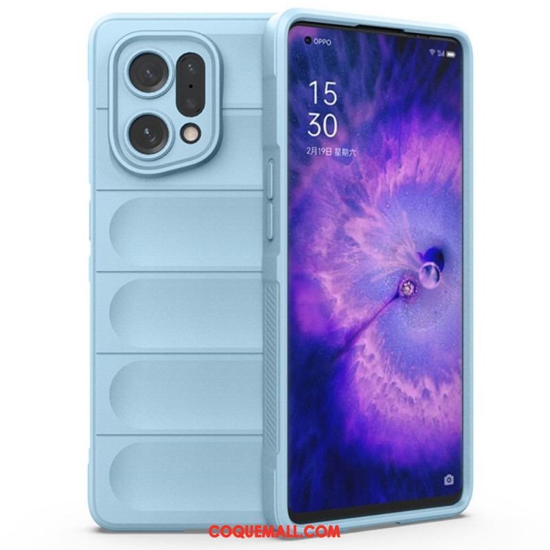 Coque Oppo Find X5 Silicone Contemporaine