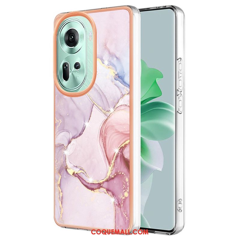 Coque Oppo Reno 11 5G Motif Marbre