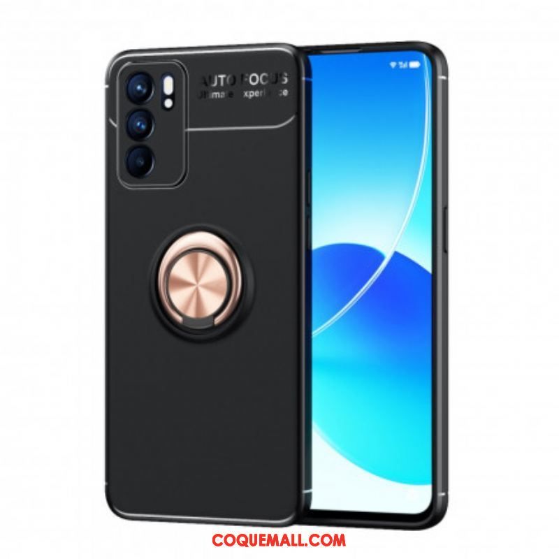 Coque Oppo Reno 6 5G Détachable avec Anneau Support