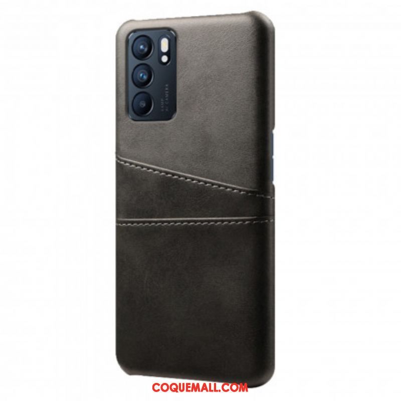 Coque Oppo Reno 6 5G Porte Cartes KSQ