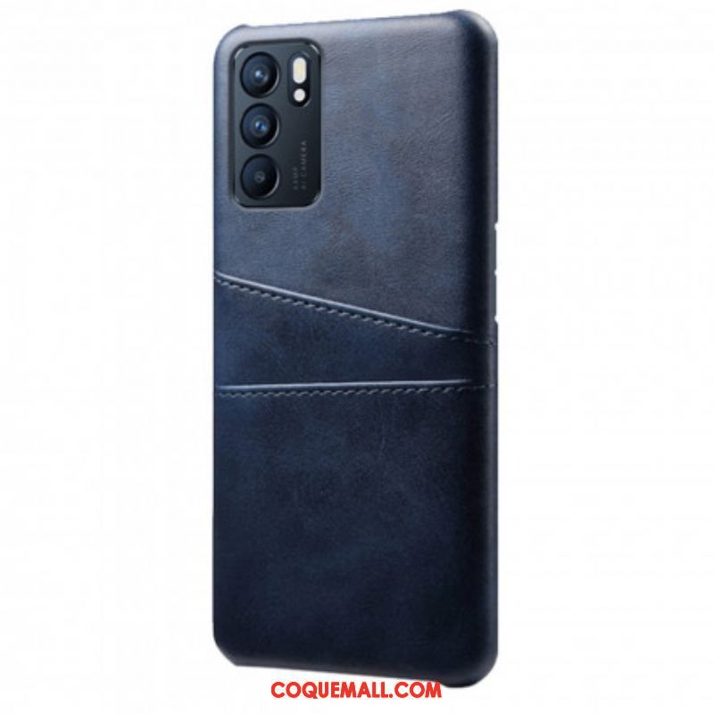 Coque Oppo Reno 6 5G Porte Cartes KSQ