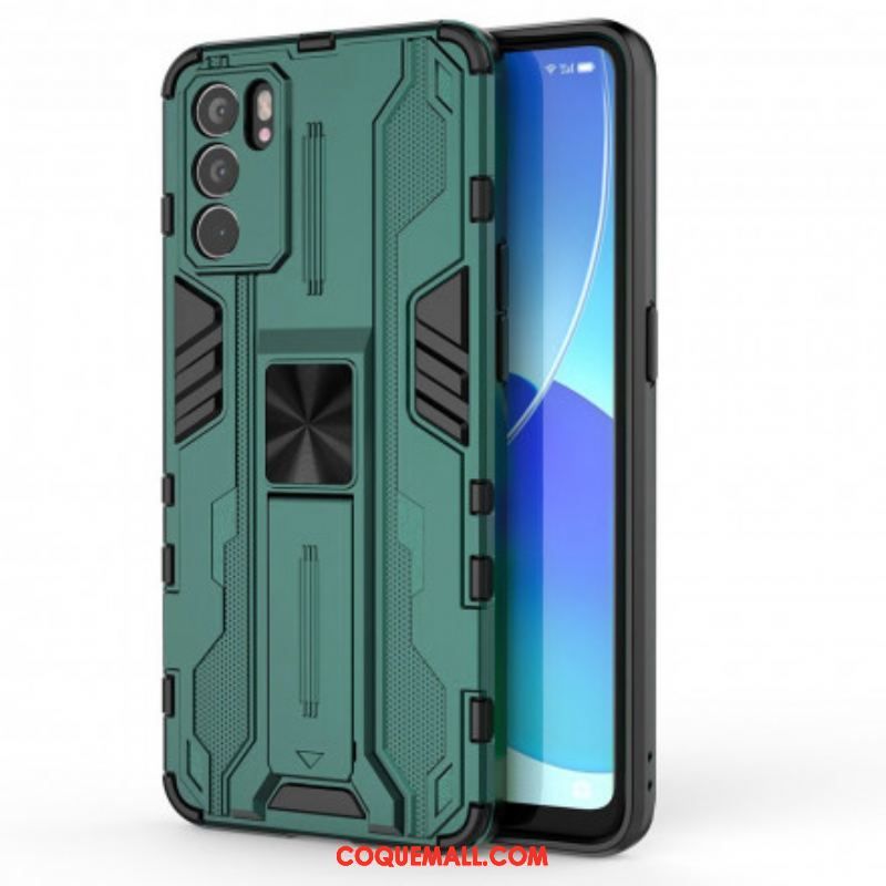 Coque Oppo Reno 6 5G Résistante Languette Horizontale / Verticale