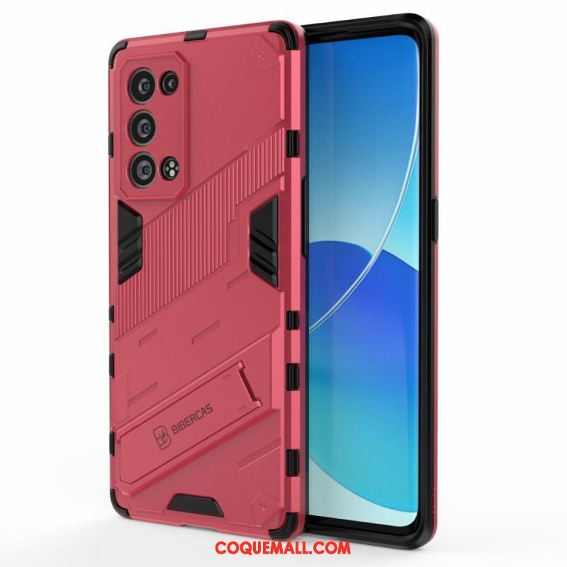 Coque Oppo Reno 6 Pro 5G Ultra Résistante avec Support Amovible