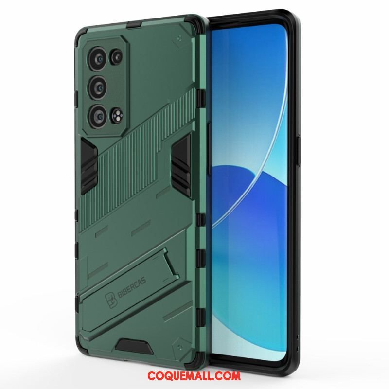 Coque Oppo Reno 6 Pro 5G Ultra Résistante avec Support Amovible