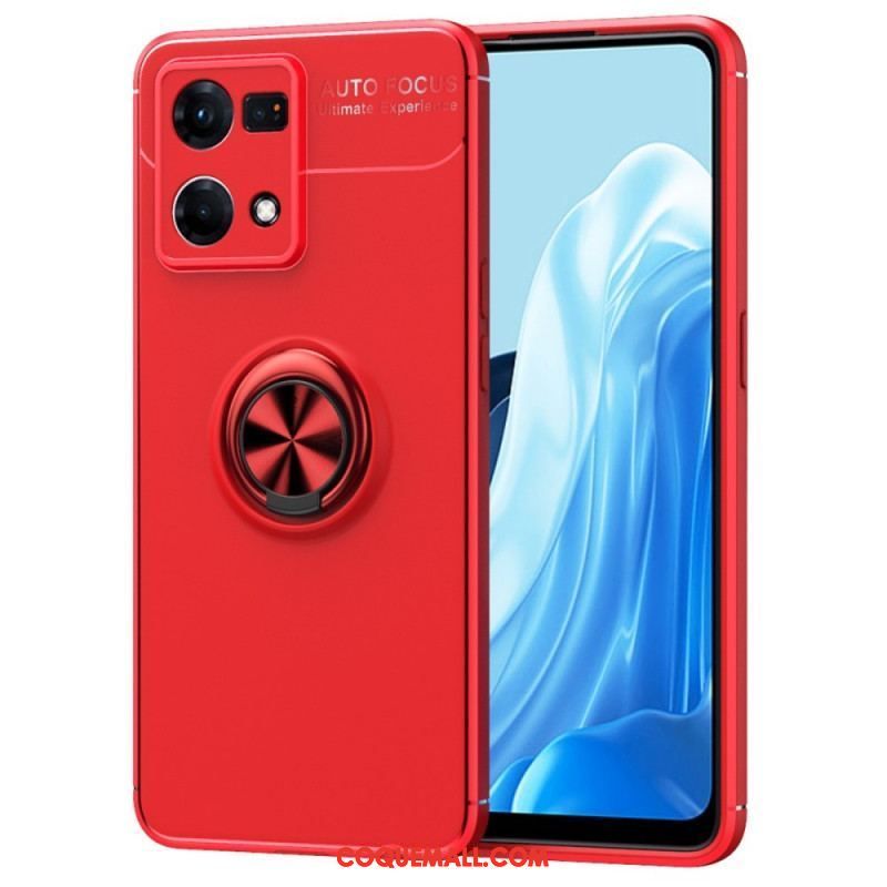 Coque Oppo Reno 7 Anneau-Support