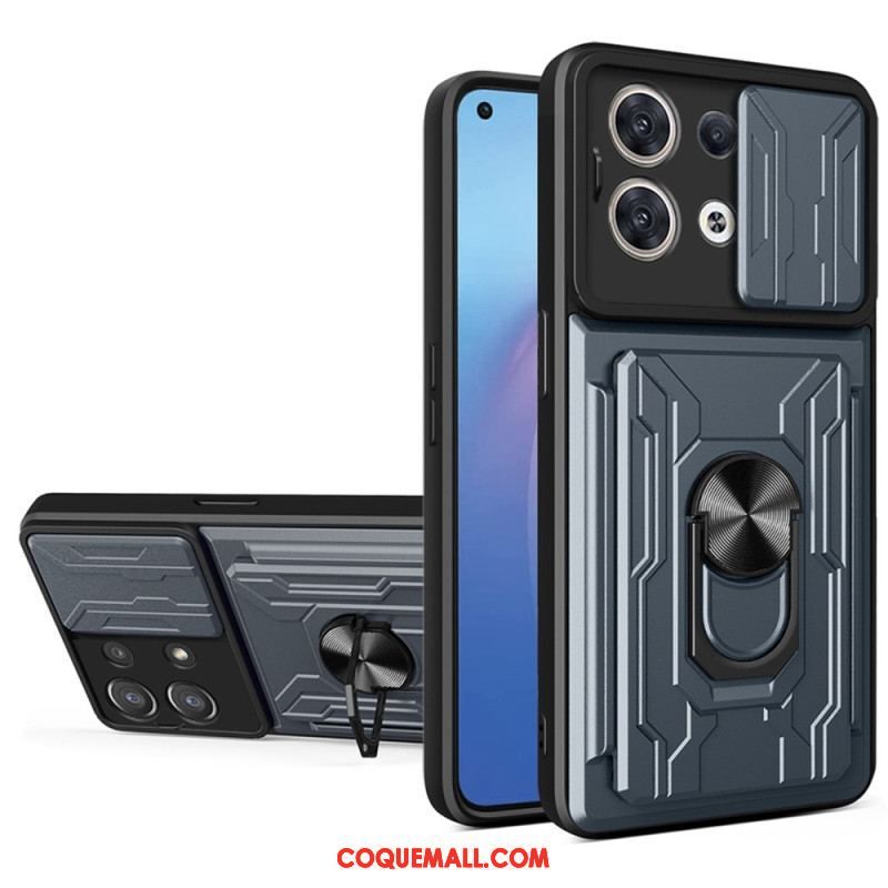 Coque Oppo Reno 8 Anneau Premium