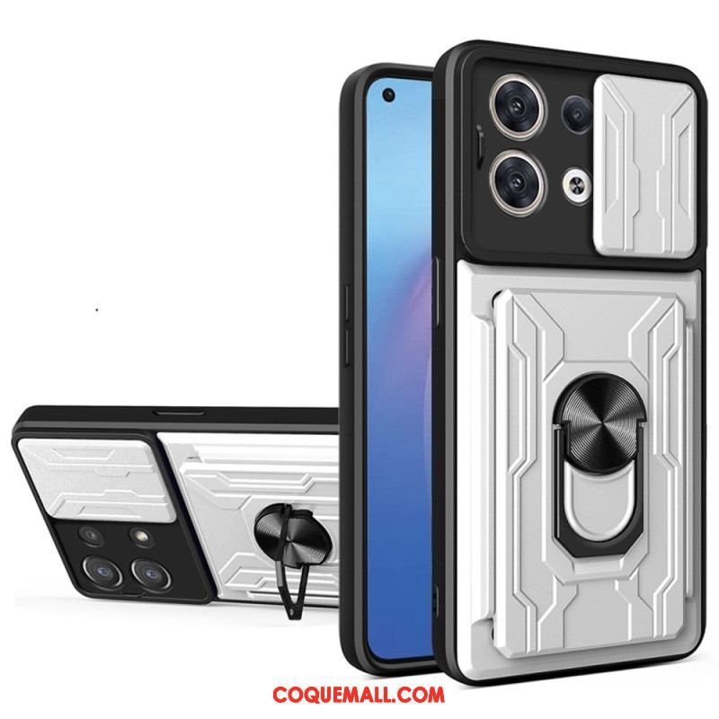 Coque Oppo Reno 8 Anneau Premium