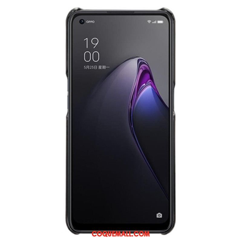 Coque Oppo Reno 8 Effet Cuir