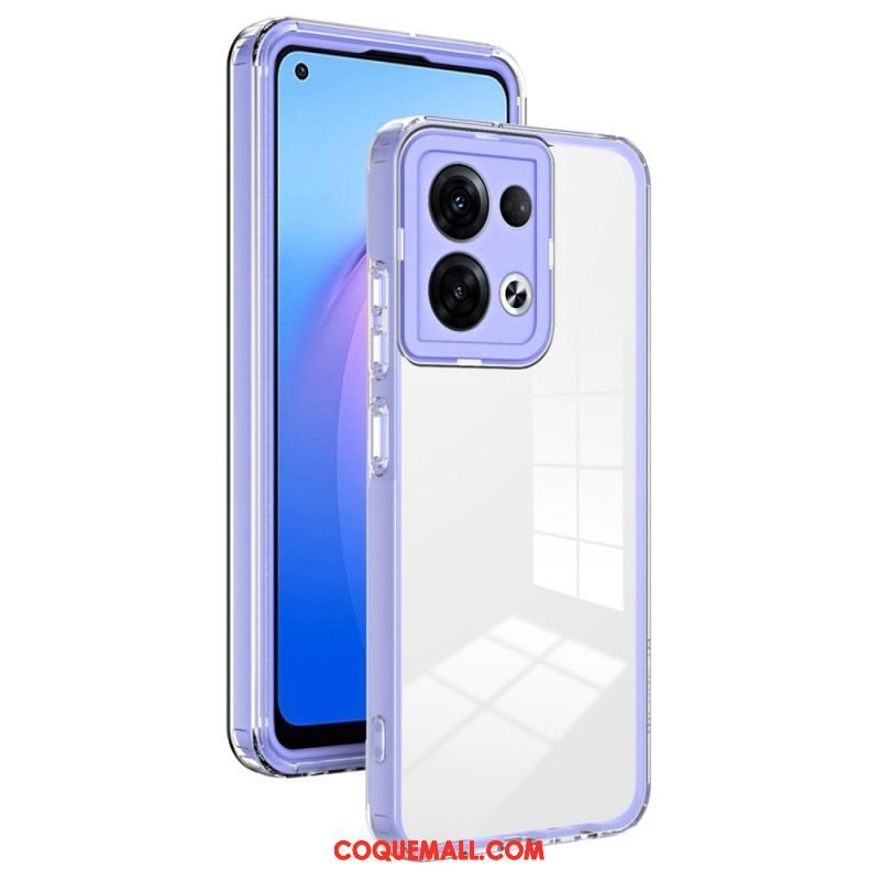 Coque Oppo Reno 8 Hybride Transparente