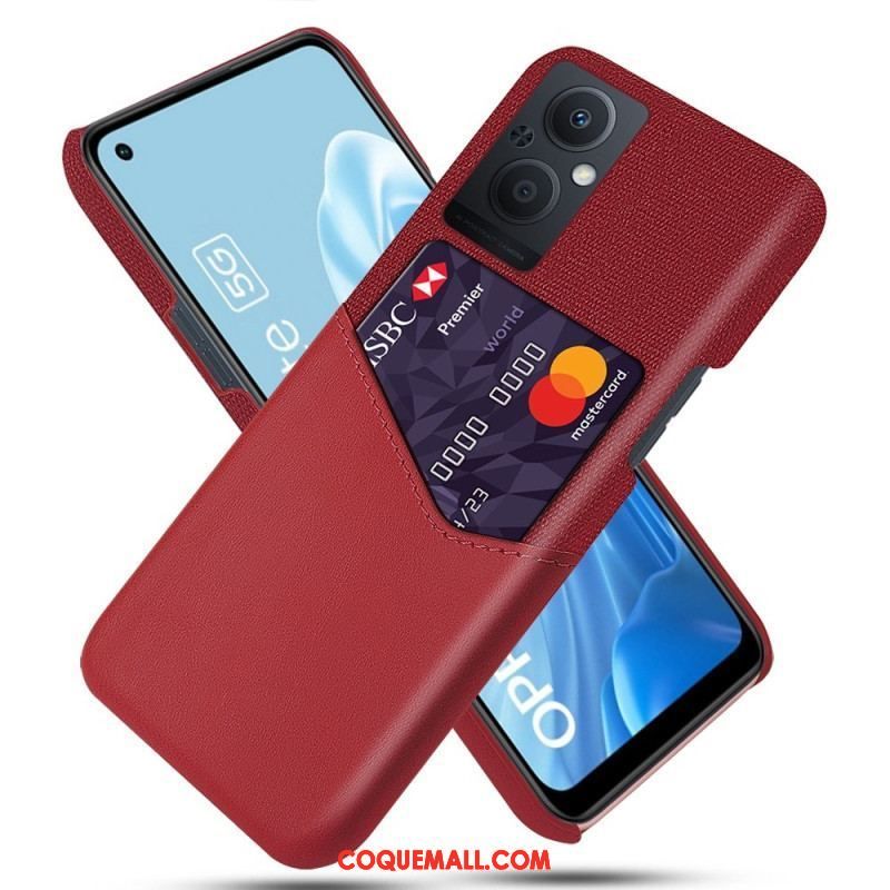 Coque Oppo Reno 8 Lite Porte-Cartes