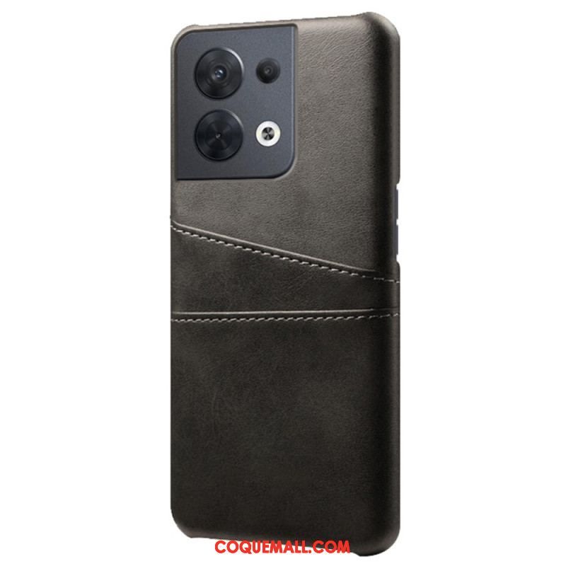 Coque Oppo Reno 8 Porte-Cartes