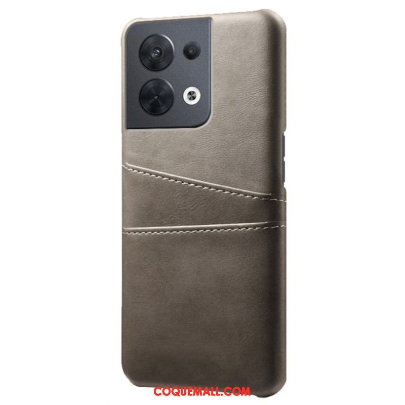 Coque Oppo Reno 8 Porte-Cartes