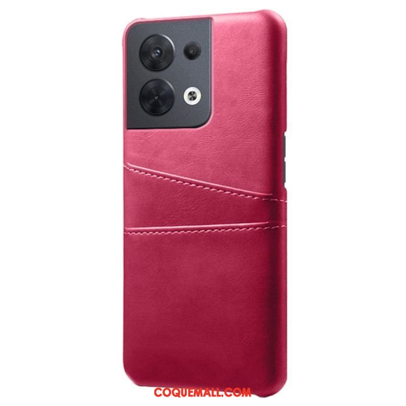 Coque Oppo Reno 8 Porte-Cartes